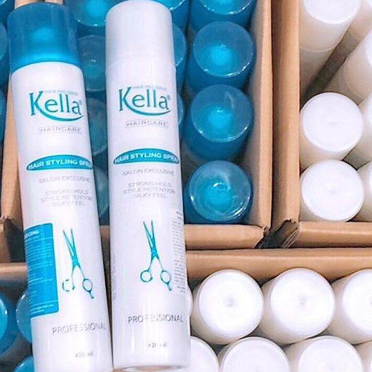 Keo xịt tóc KELLA cứng / mềm 420ml
