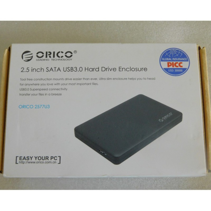 Bảng giá Hộp đựng ổ cứng orico hdd box sata 3 usb 30 - 2577us3 ( orico) sản phẩm tốt chất lượng cao cam kết như hình độ bền cao Phong Vũ