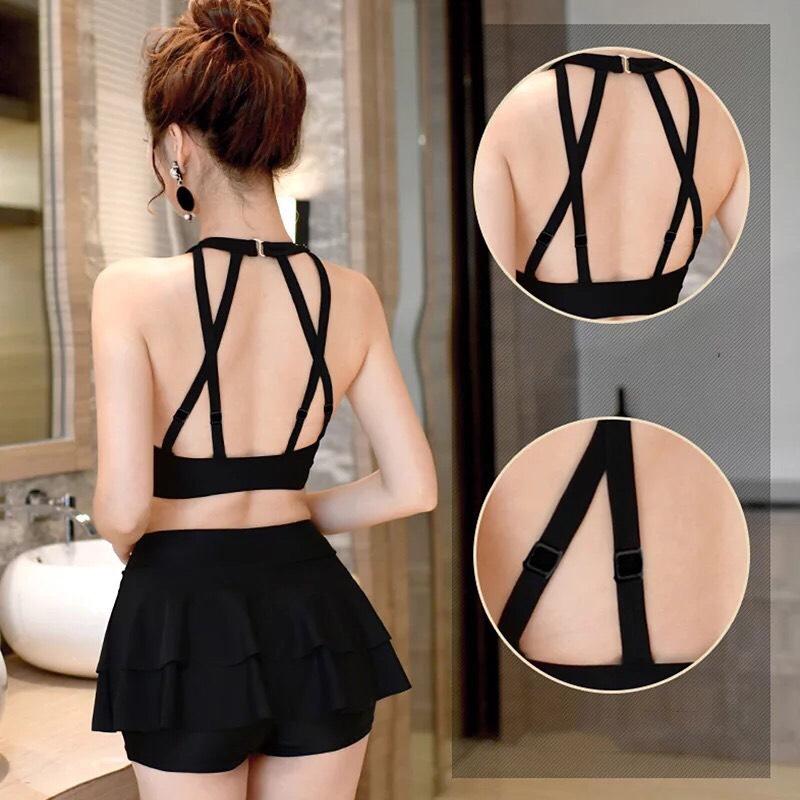 Bikini 2 Mảnh, Áo Tắm, Đồ Bơi Dạng Váy