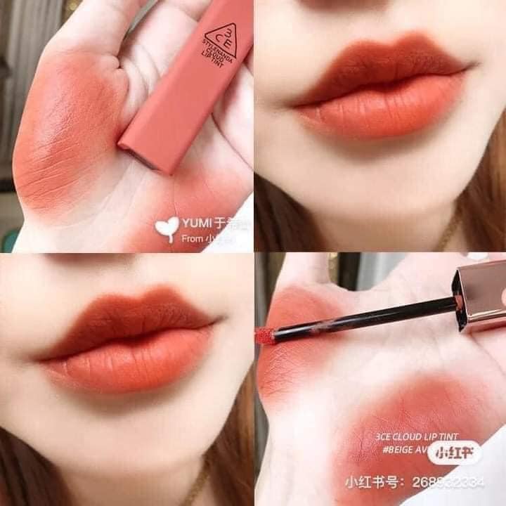 [FULLBOX] SON KEM LÌ "SIÊU HOT" 3CE CLOUD LIP TINt
