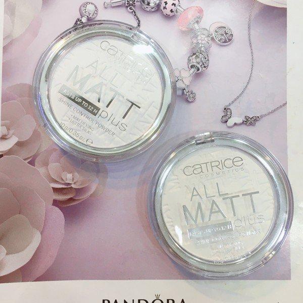 Phấn Phủ Catrice All Matt Plus Shine Control Powder - 001 Universal