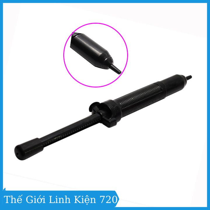 Súng hút thiếc loại to DS017LS, tay hút thiếc mạnh mẽ làm sạch mối hàn chì thừa