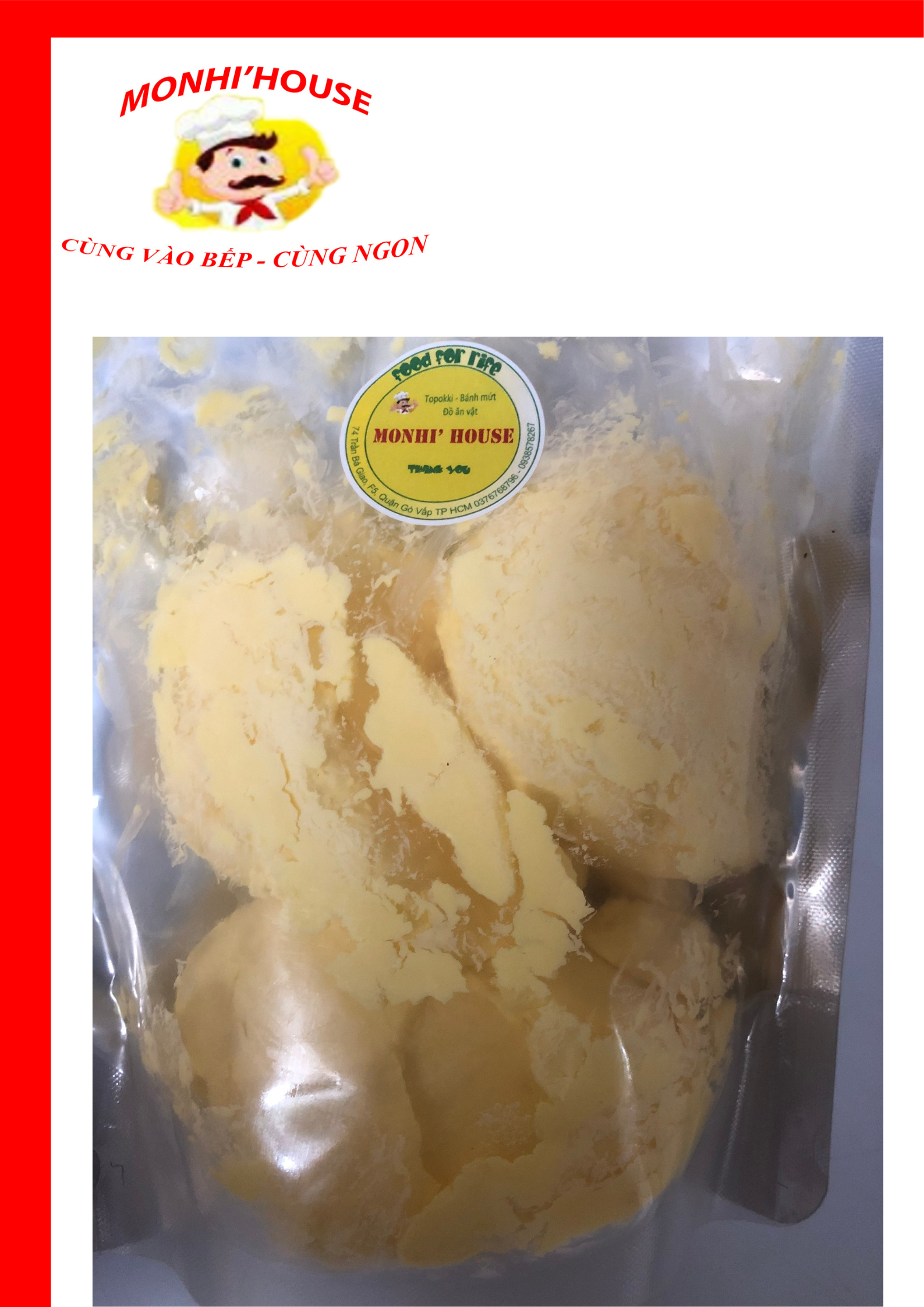 500g Bơ thơm ( bơ thực vật) làm bắp rang bơ