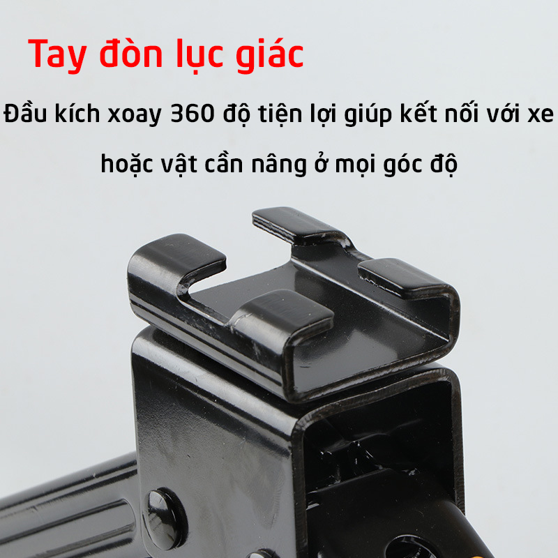 A-type 2 ton cold rolled steel car lifting Jack (1 wrench + 1 Jack)