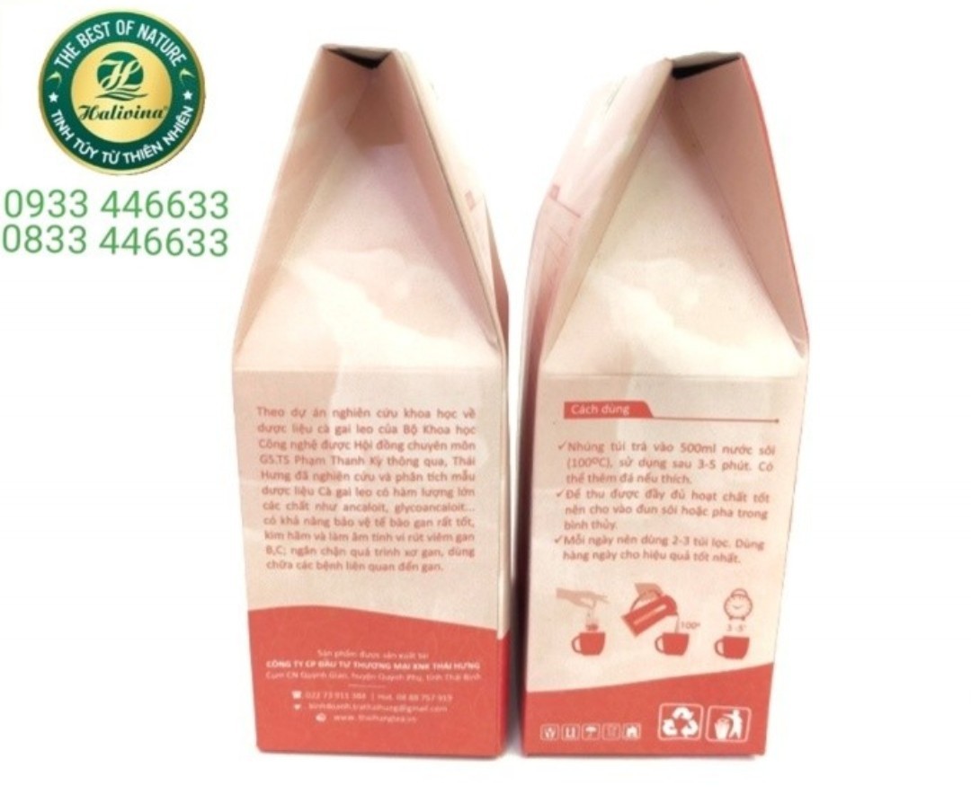 Trà Cà Gai Leo Túi Lọc 25 Túi X 5gr