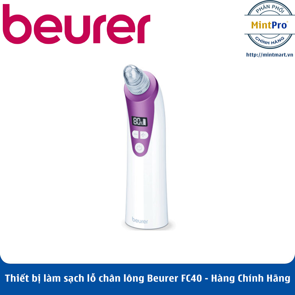 Thiết bị làm sạch lỗ chân lông Beurer FC40 - Hàng Chính Hãnga