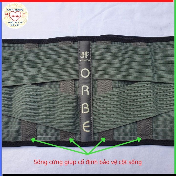 Đai Thắt Lưng Cột Sống Cao Cấp OLUMBA - ORBE