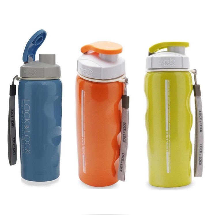 bình nước lock&lock 550ml thép không rỉ cao cấp - bình nước lock&lock