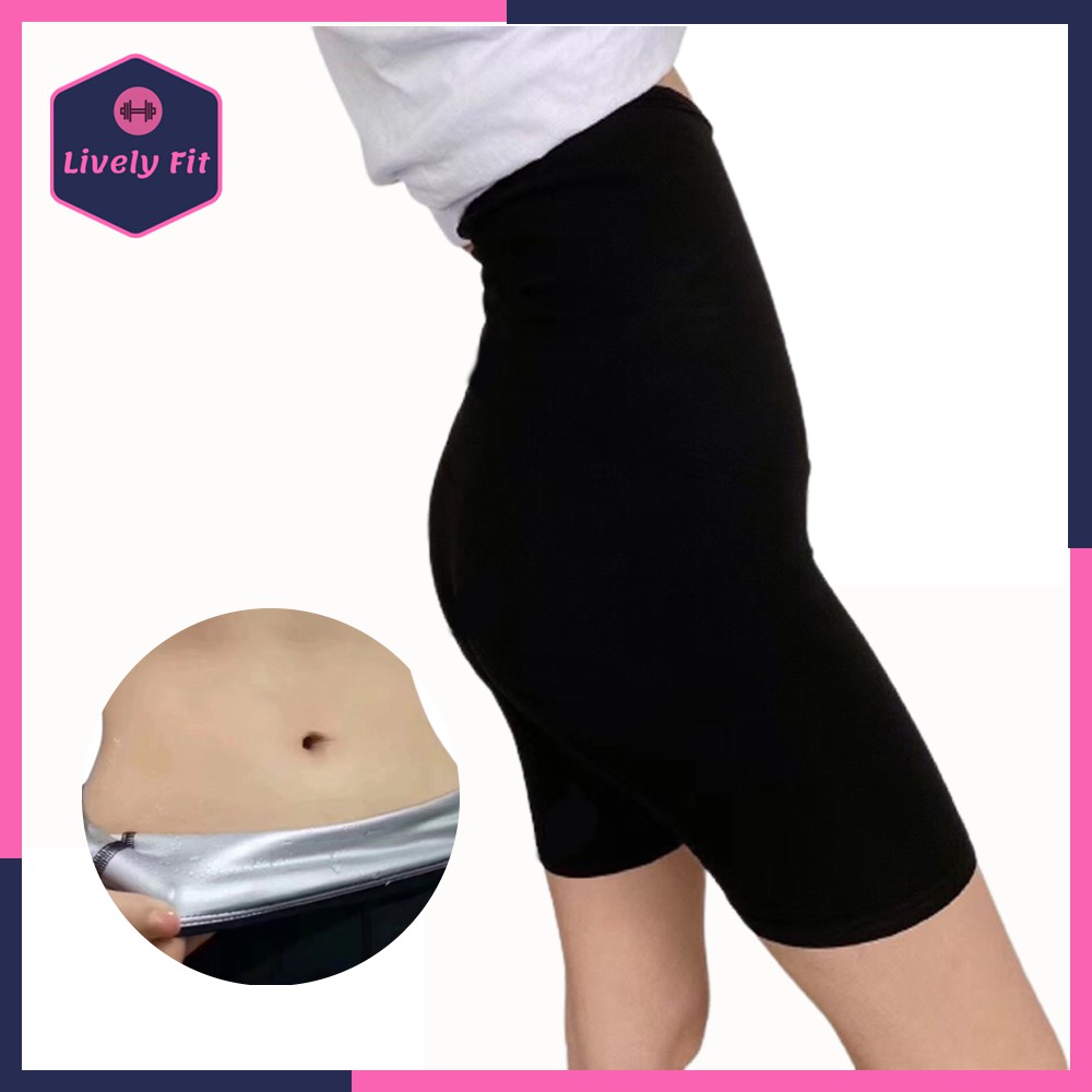 QUẦN ĐỔ MỒ HÔI BORNUNCOMMON GIẢM MỠ BỤNG CHO NỮ