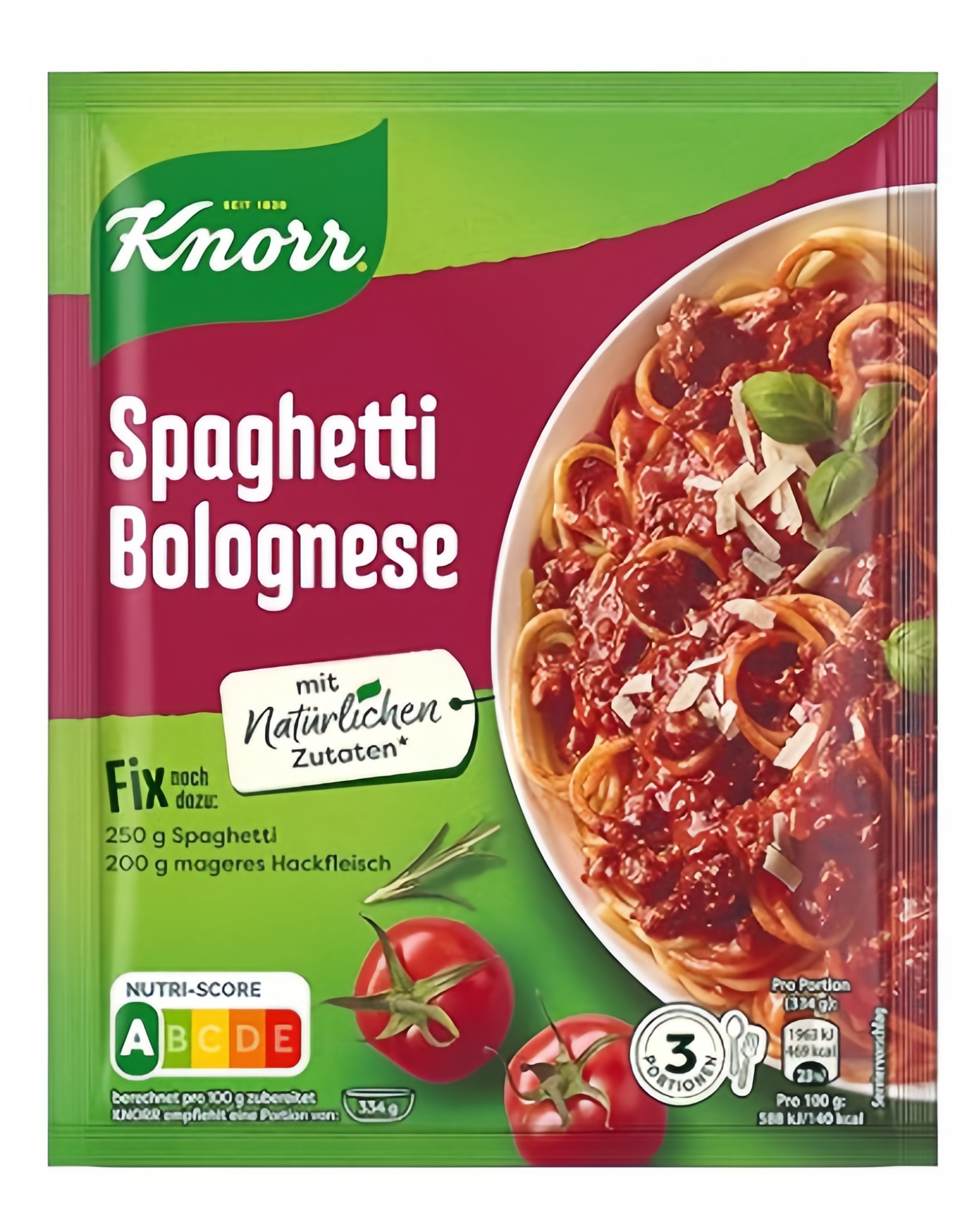 Gia vị sốt mỳ ý Spaghetti Knorr thơm ngon chuẩn vị dễ dàng chế biến, bảo quản