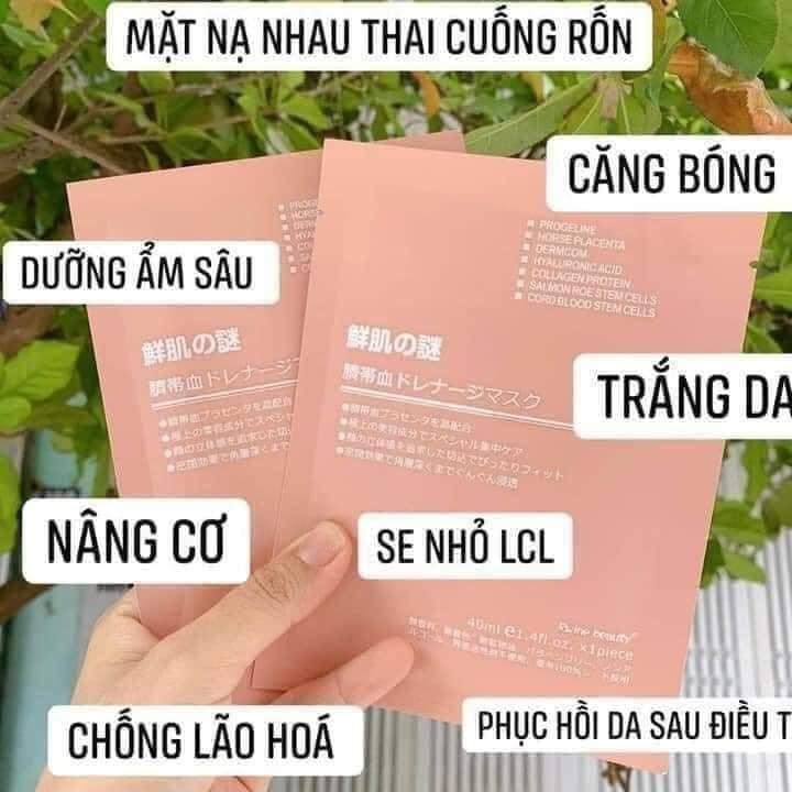 Hộp 50 miếng - Mặt nạ nhau thai cừu