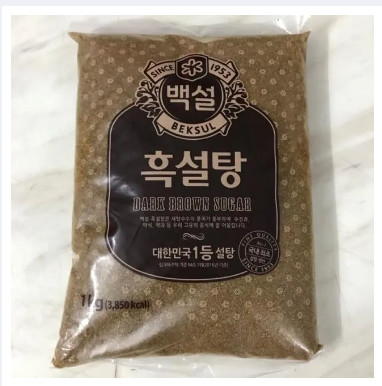 Đường đen Beksul Hàn Quốc gói 1kg