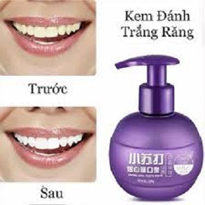 COMBO 2 Kem đánh trắng răng Baking Soda (220ml/chai)