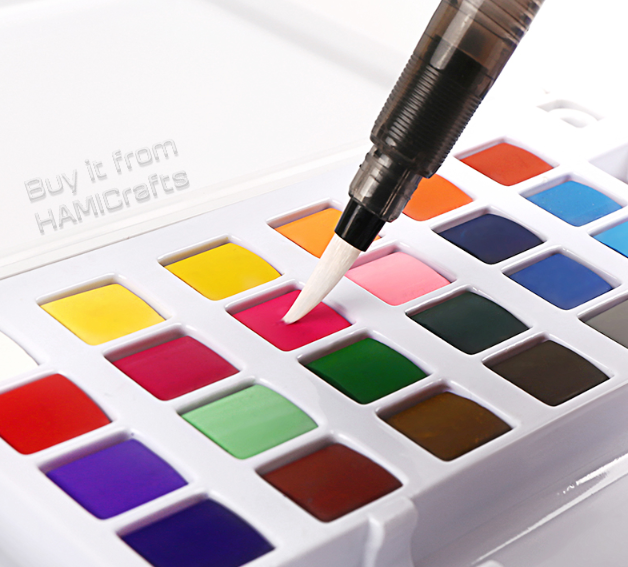 Bộ Màu Nước Solid Water Color Cao Cấp 12/18/24/36