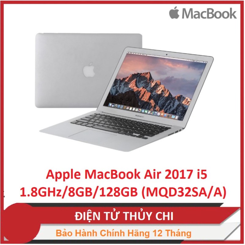 Bảng giá Laptop Apple MacBook Air 2017 i5 1.8GHz/8GB/128GB (MQD32SA/A) Phong Vũ