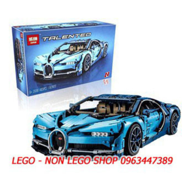 Lego Technic - Lepiin 20086 ( Xếp Hình Siêu Xe Bugatti Chiron 4031 Khối )
