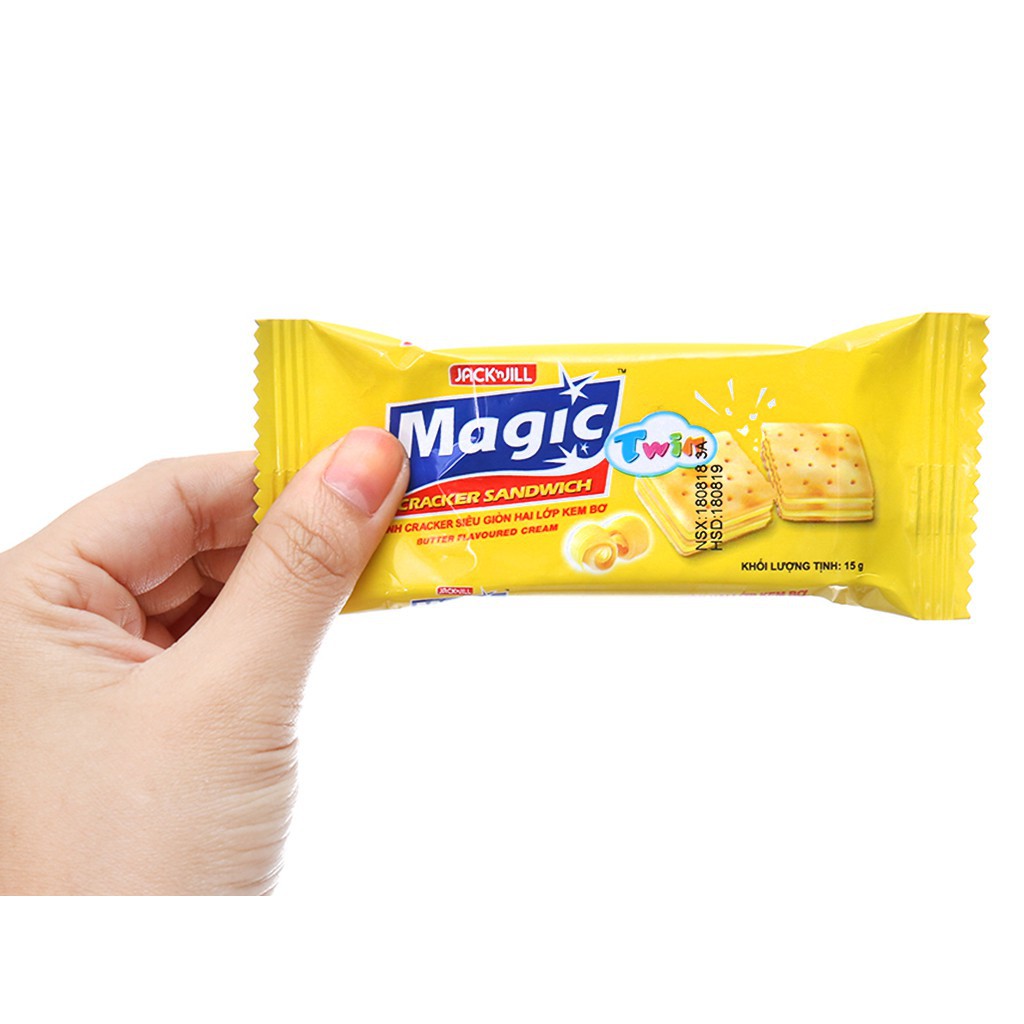 Bánh Phô Mai Magic Twin 2 Lớp Kem (Hộp 20 cái)