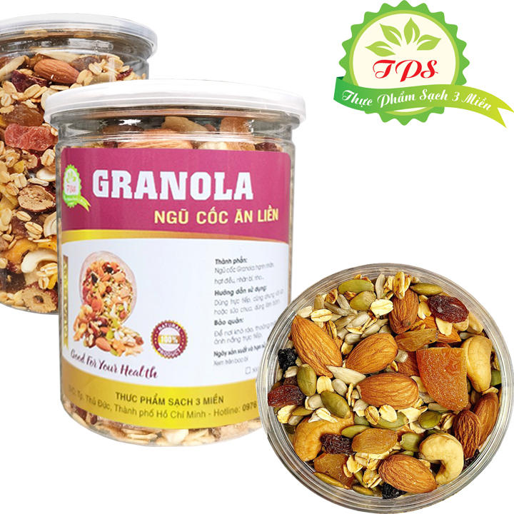 GRANOLA NGŨ CỐC HẠT ĐẶC BIỆT HIỆU TPS