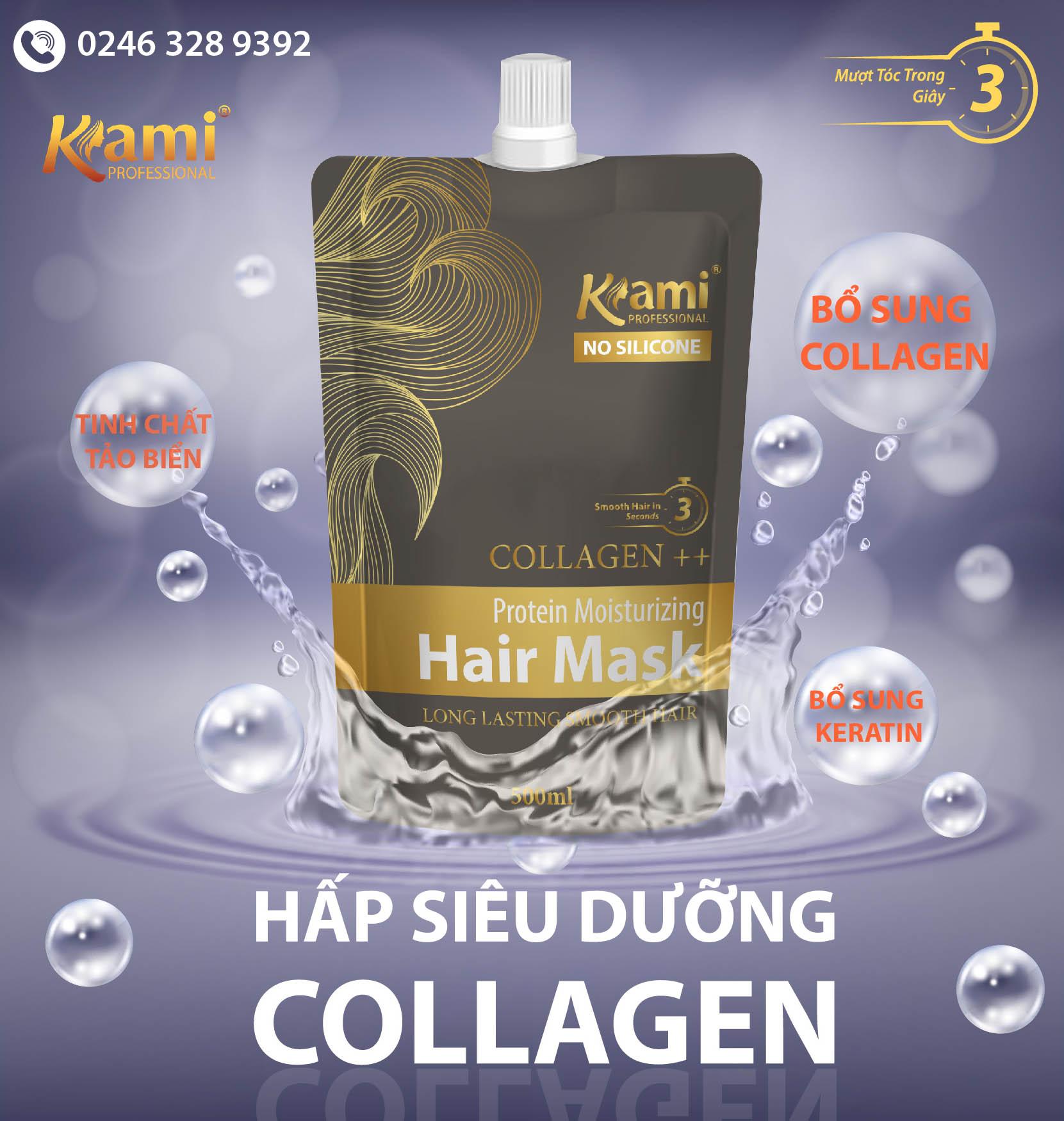 [BÁN CHẠY] Dầu hấp siêu dưỡng hương nước hoa KAMI