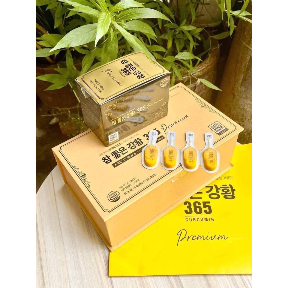 [Bạn mới nhập COSHBM -50% đơn 0Đ] TINH NGHỆ NANO 365 CURCUMIN PREMIUM HÀN QUỐC