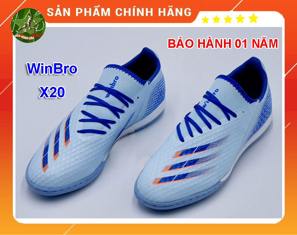 Giày Bóng đá WinBro X20 - Giày Đá bóng Sân cỏ nhân tạo - Form Ôm chân