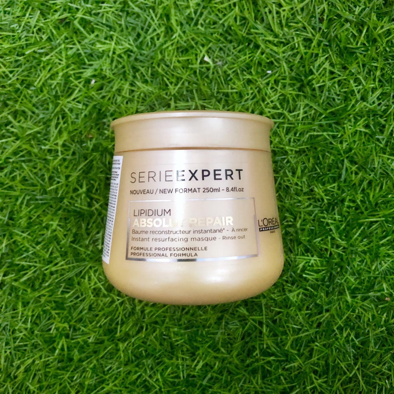 [HCM]Dầu hấp phục hồi tóc hư tổn Absolut Repair Lipidium Loréal 250ml