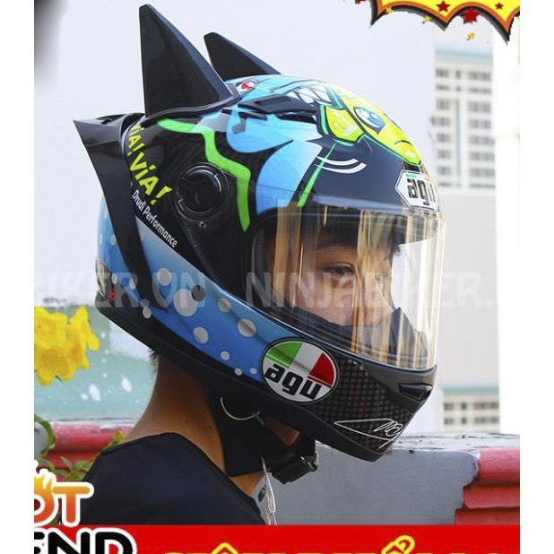 Sừng batman gắn mũ bảo hiểm cute