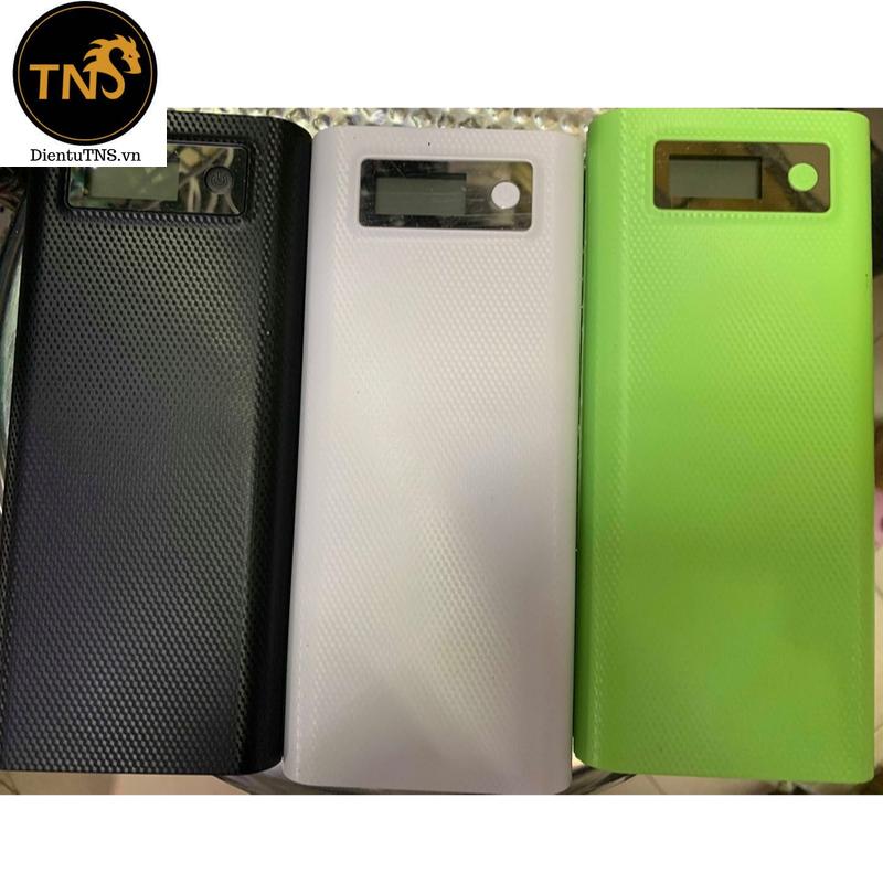 [HCM]SL. Box sạc dự phòng 8 cell LCD (Không pin)