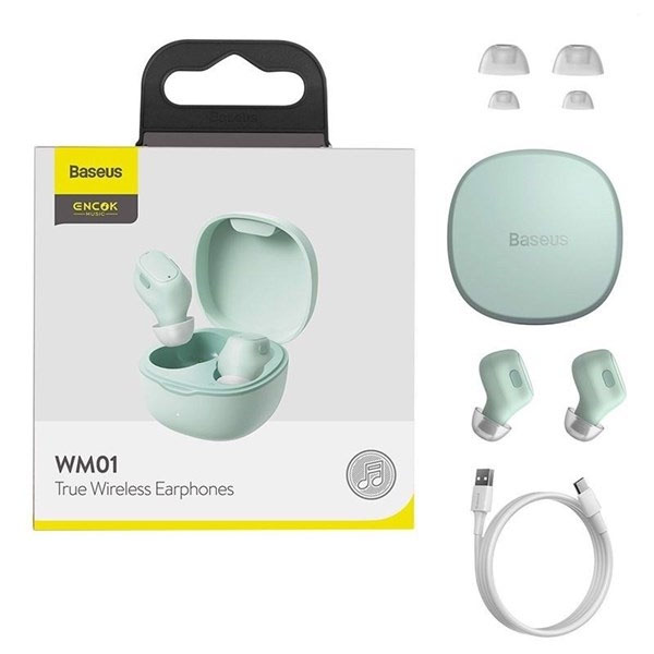 Tai Nghe Bluetooth 5.0 Baseus WM01/WM01 Plus TWS Chống Ồn