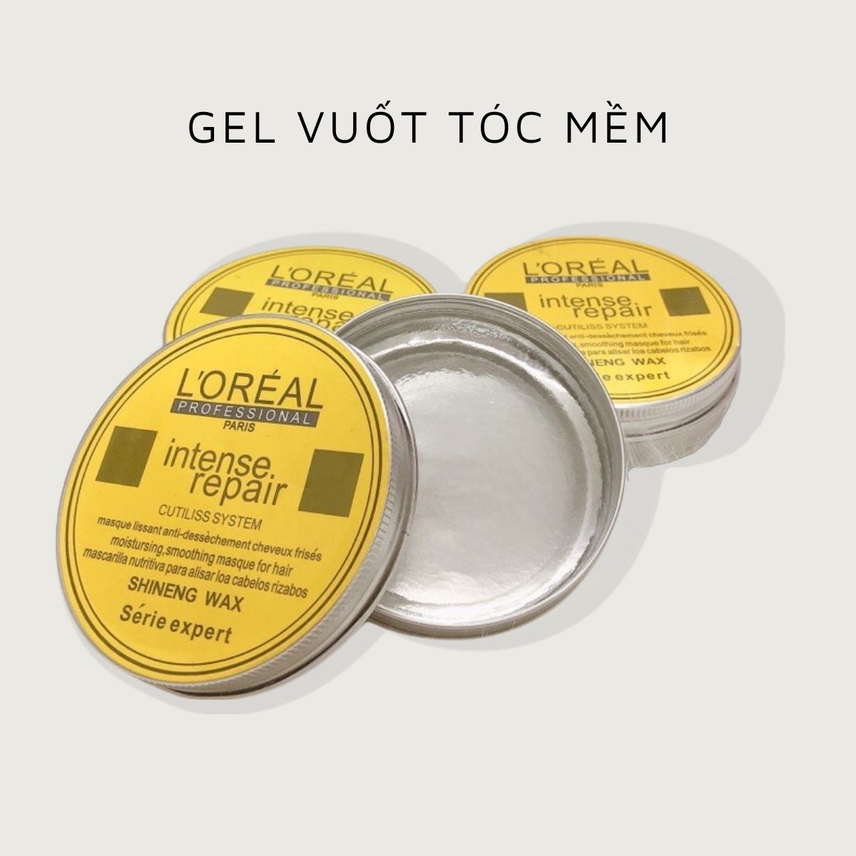 Sáp Vuốt Tóc Nam Loreal (Hủ Nhôm Cao Cấp) 100g