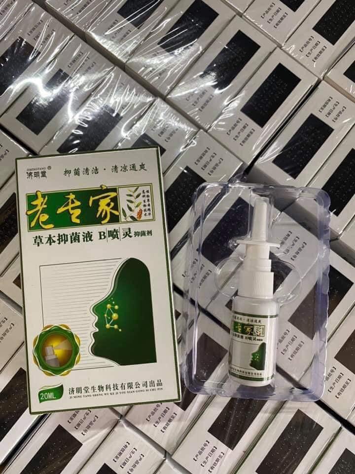 Xịt xoang mũi, viêm mũi dị ứng hiệu quả chai 24ml nội địa Trung YenLuong