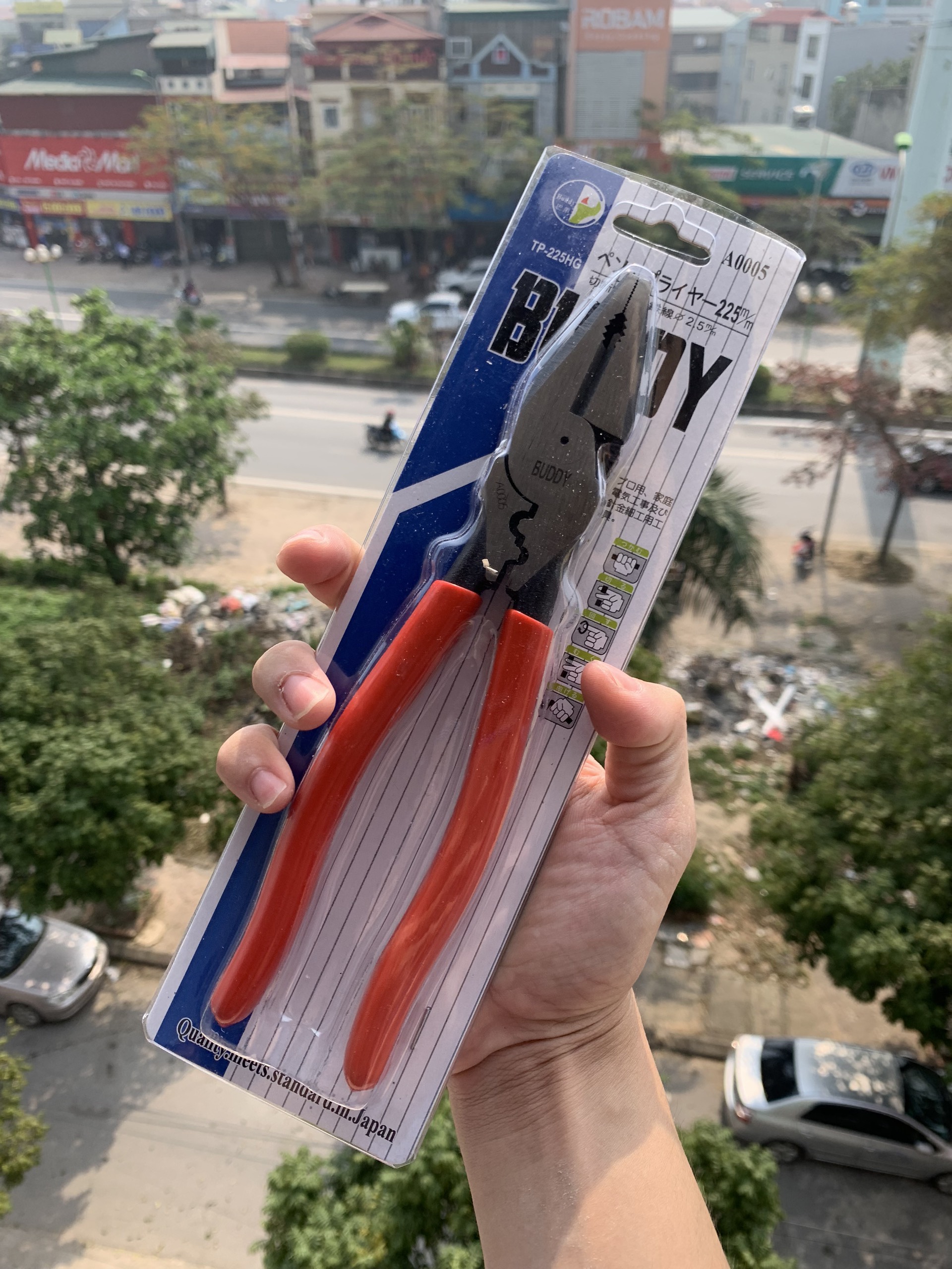 Kìm đa năng 9” thương hiệu Buddy A0005 (dungcu)