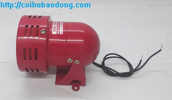 CÒI BÁO ĐỘNG ĐỘNG CƠ ĐIỆN CỠ NHỎ MS-190