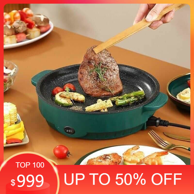 CHẢO NƯỚNG ĐIỆN ĐA NĂNG MINI(HOT 2021)