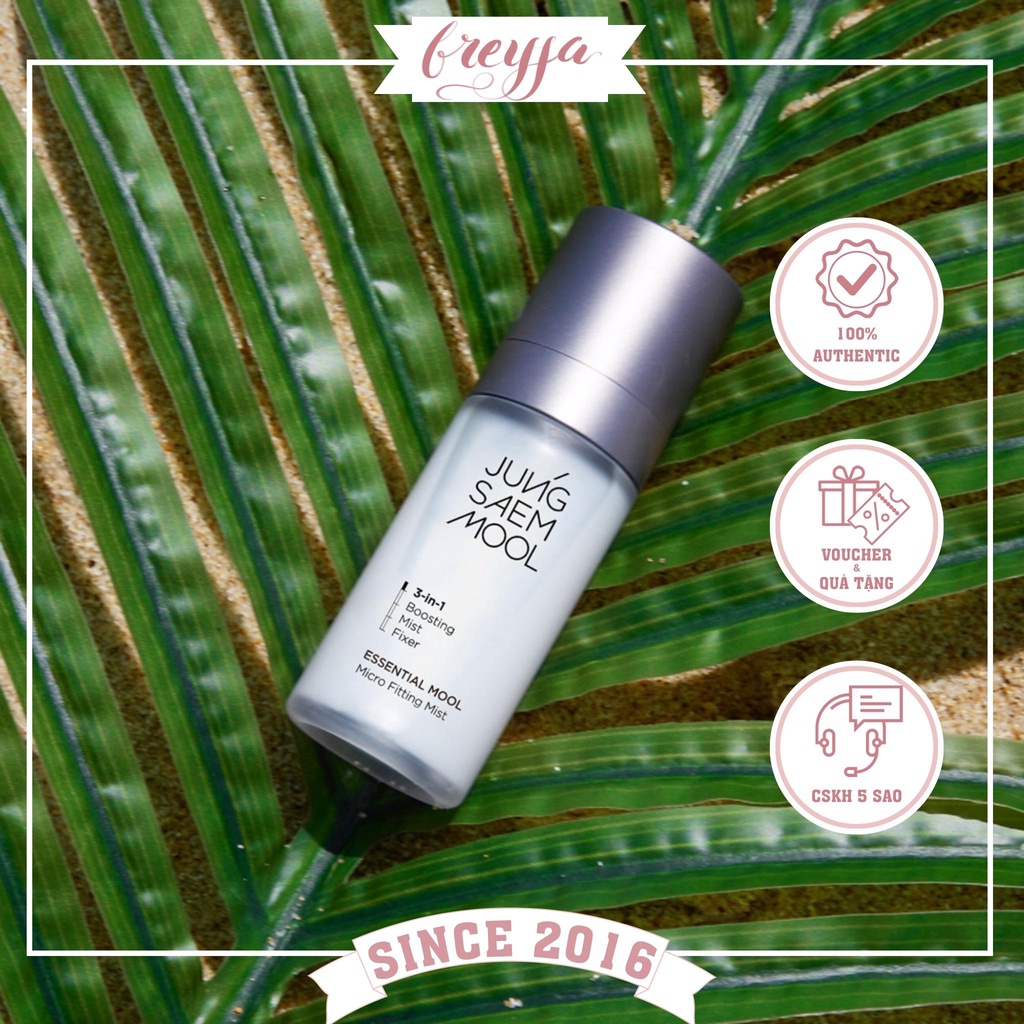 Xịt khoáng giúp làm sạch & làm dịu da xịt khoáng essential jung saem mool micro fitting mist 55ml/120ml