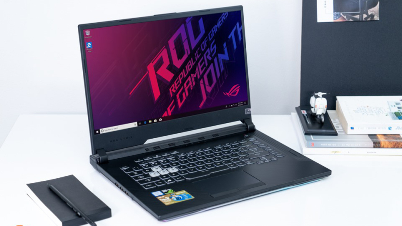 Laptop Asus Rog Strix G531G/ i7 9750H/ 8G - 16G/ SSD512/ Vga GTX1650 4G/ 120hz/ LED 7 màu
