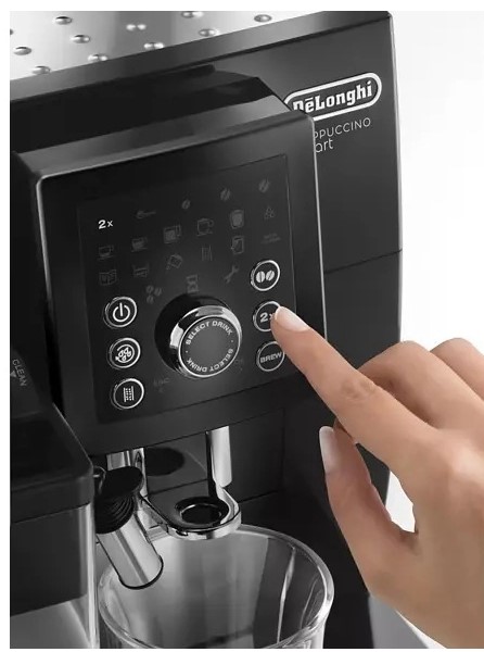 Máy Pha Cà Phê Tự Động DELONGHI ECAM  350.50.B, Delonghi Coffee Maker, Máy Pha Cafe, Espresso, Cappuccino, Coffee Machine, 15 Bar, Dung Tích 2L, Chế Độ Tạo Bọt Sữa LatteCrema, Nhập Đức, Bảo Hành 12 Tháng