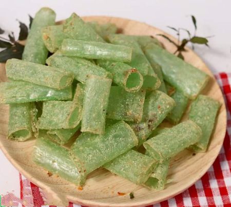 Bánh tráng cuộn phô mai lá dứa - ngon tuyệt 100g