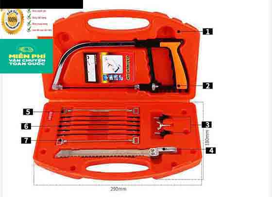 Bộ cưa tay đa năng Hàn Quốc PLATINUM SAW (CƯA ĐƯỢC GỖ, THỦY TINH, SẮT,THÉP..)