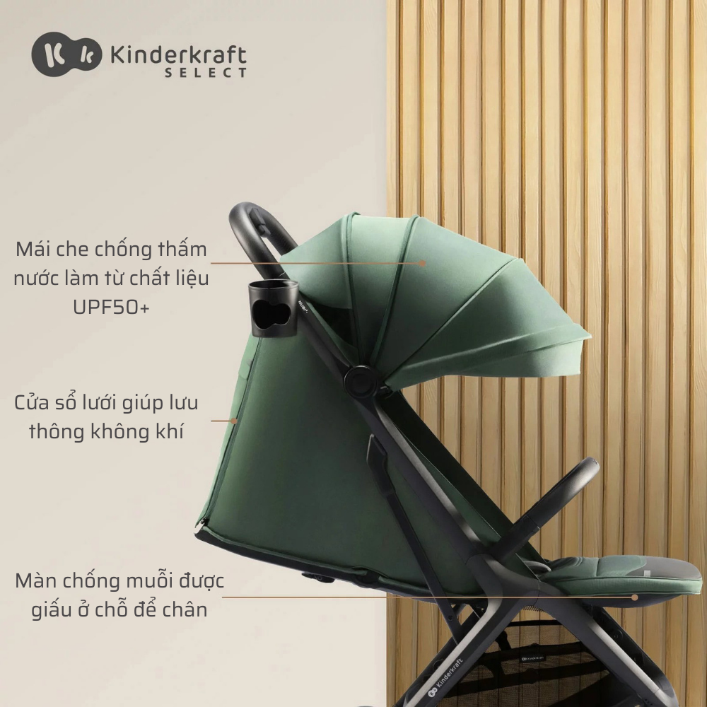Xe đẩy cho bé Kinderkraft NUBI 2