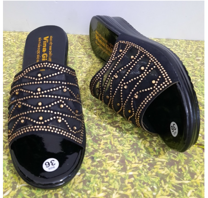 DÉP ĐÍNH ĐÁ CHO BÀ,MẸ CAO 4CM