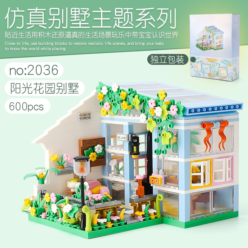 MÔ HÌNH LẮP RÁP NHÀTHỊ TRẤN CỔ TÍCH ( FAIRY TALE TOWN)