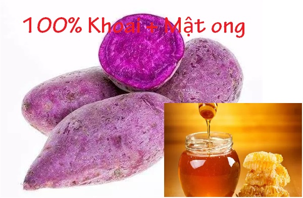 Khoai Lang sấy mật ong - khoai tím 500gr