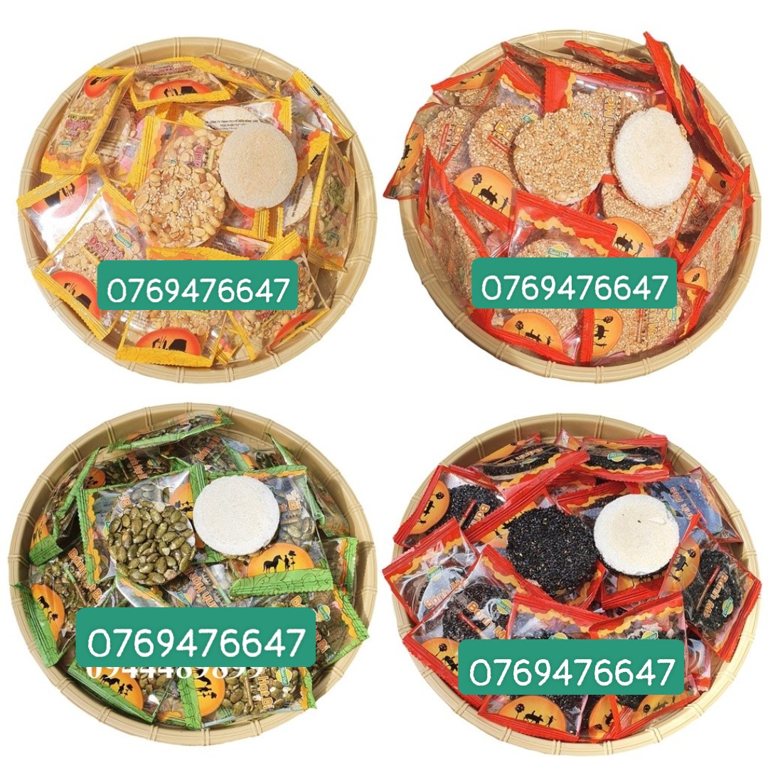 Bánh Mè Trắng + Đen 500G