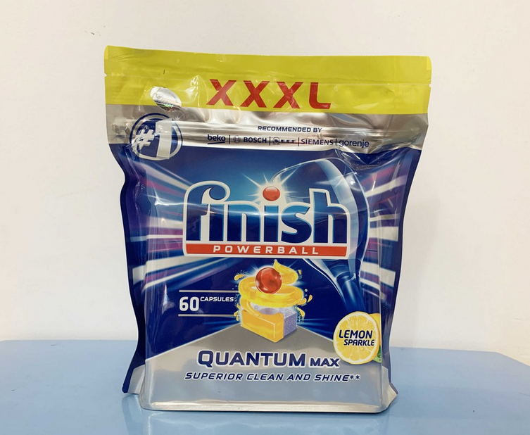 Viên rửa bát finish quantum 60 viên( Nhập khẩu Đức )