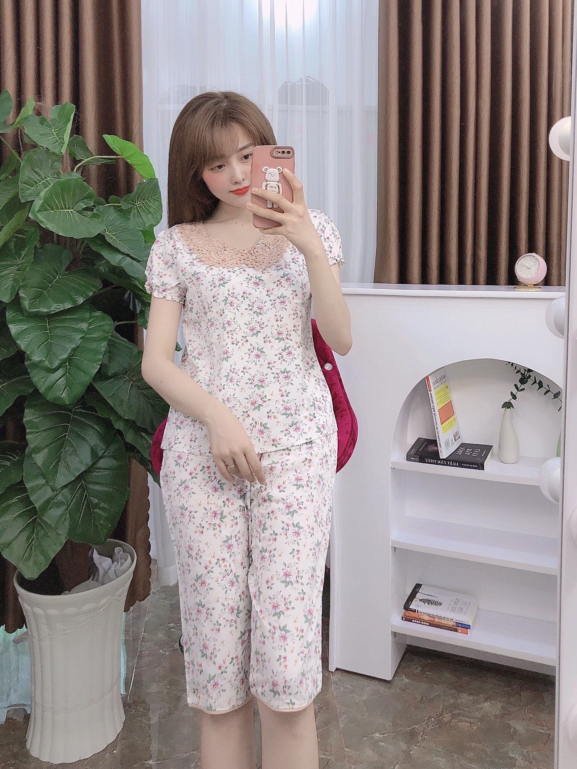 ĐỒ BỘ LỤA LỬNG MẶC NHÀ SIZE 40-69KG