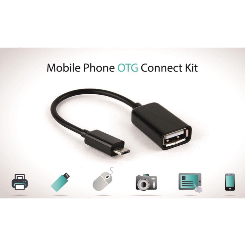 Dây cáp OTG chuyển đổi dữ liệu Micro USB (Type C)  cho điện thoại sáng usb type A