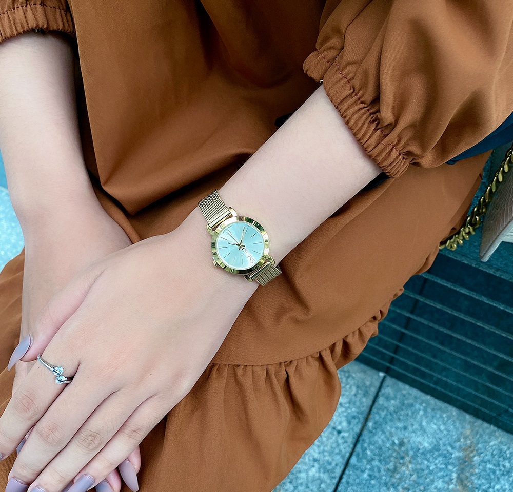 Đồng hồ nữ Julius Hàn Quốc JA-732 dây thép