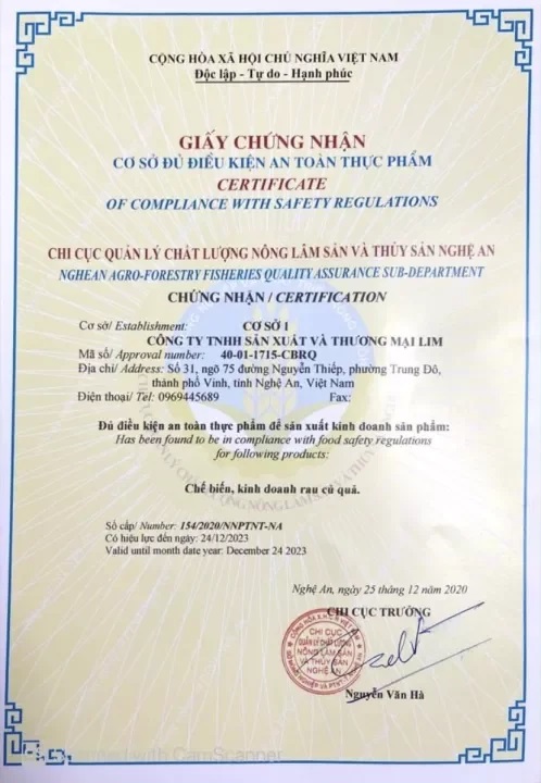 Bột khổ qua nguyên chất nhà LIM (150gr)