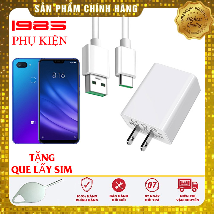 Bộ sạc nhanh xiaomi mi 8 lite mi 8 se